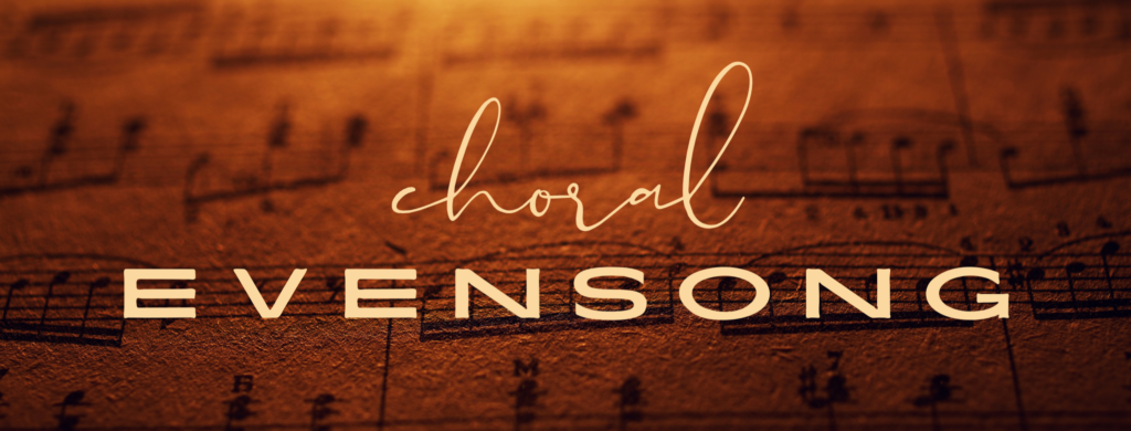 Choral Evensong met bladmuziek