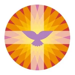 Het logo van onze kerk-app